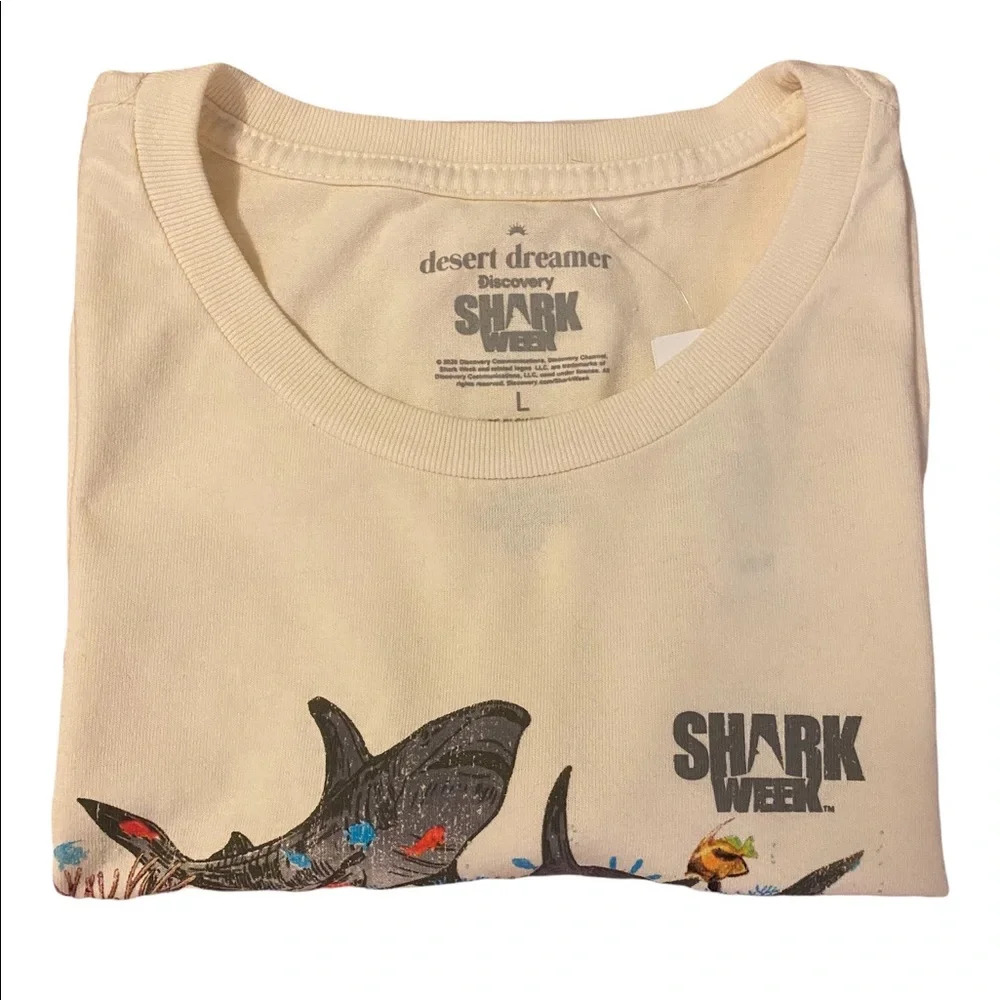 PAC Sun large Shark Week Tee - Picture 2 of 5